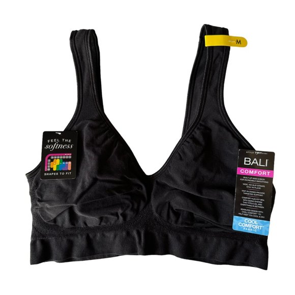🆕 Bali Comfort Revolution ComfortFlex Fit Seamless 2-Ply Wireless Bra - Picture 6 of 6